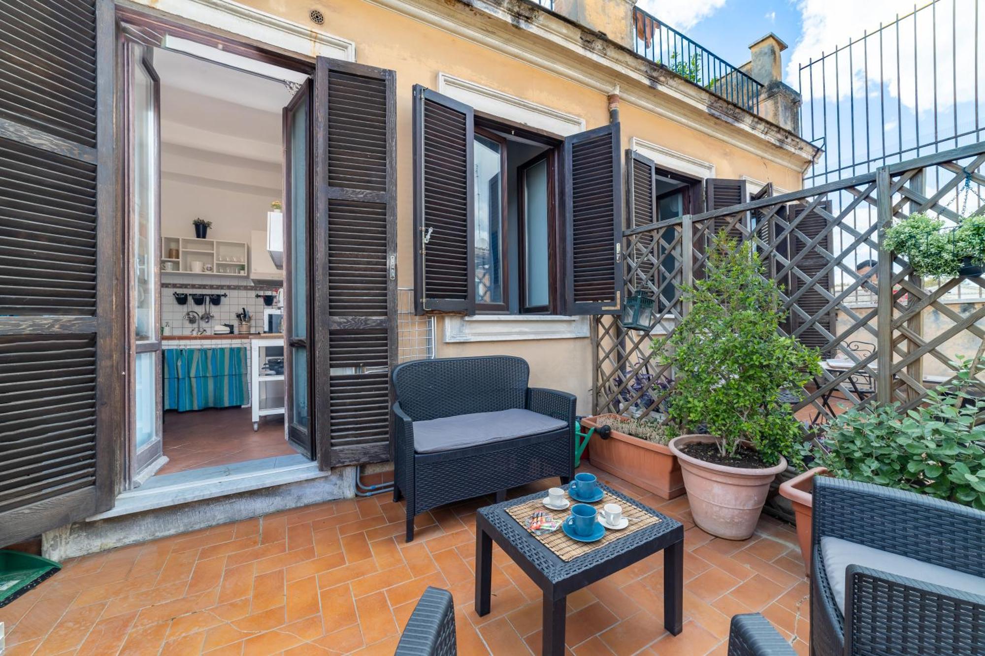 רומא Tiberina Rooftop Trastevere מראה חיצוני תמונה